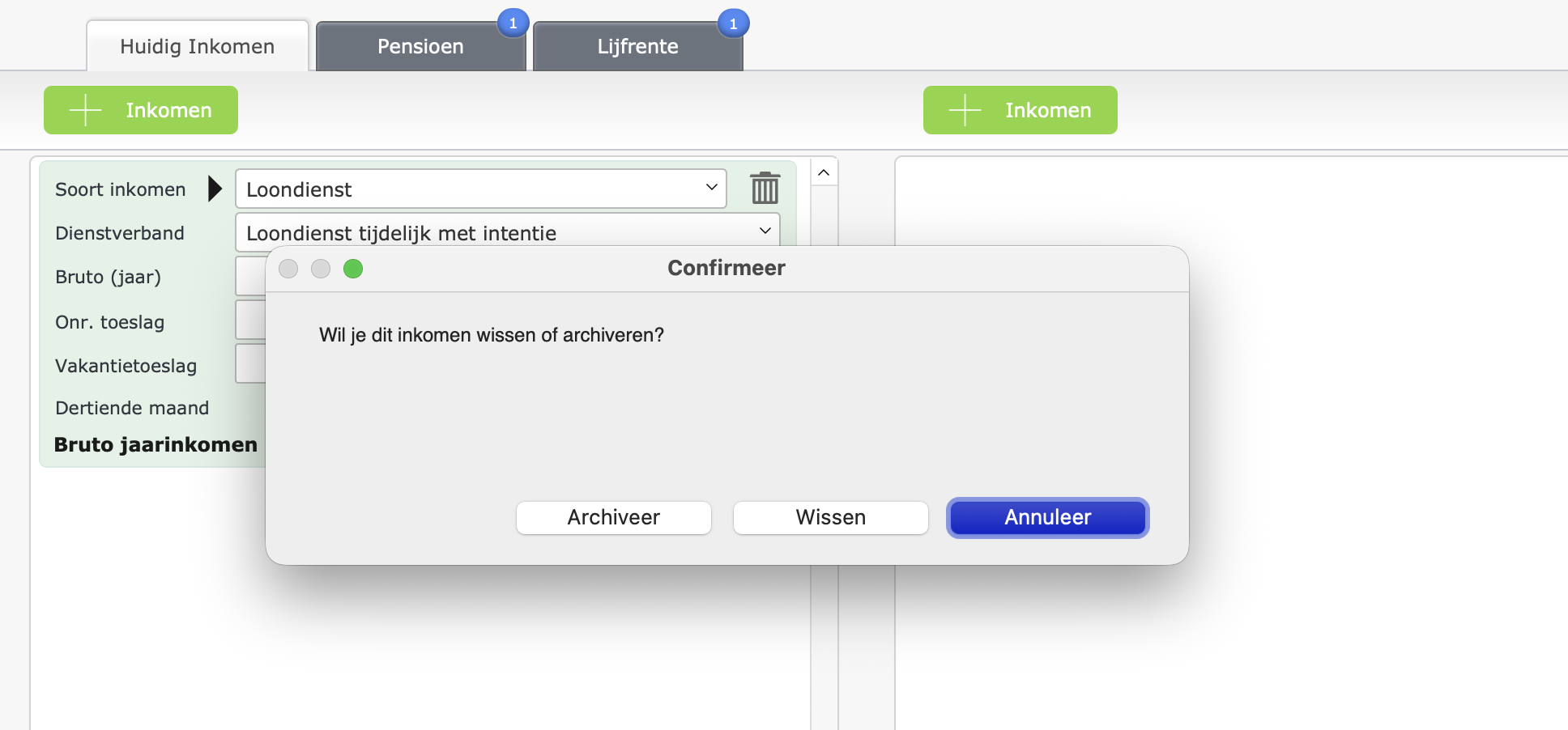 Wissen of archiveren